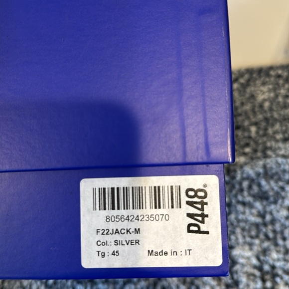 P448 low-tops - with box - worn once since buying new - excellent condition - Picture 13 of 15